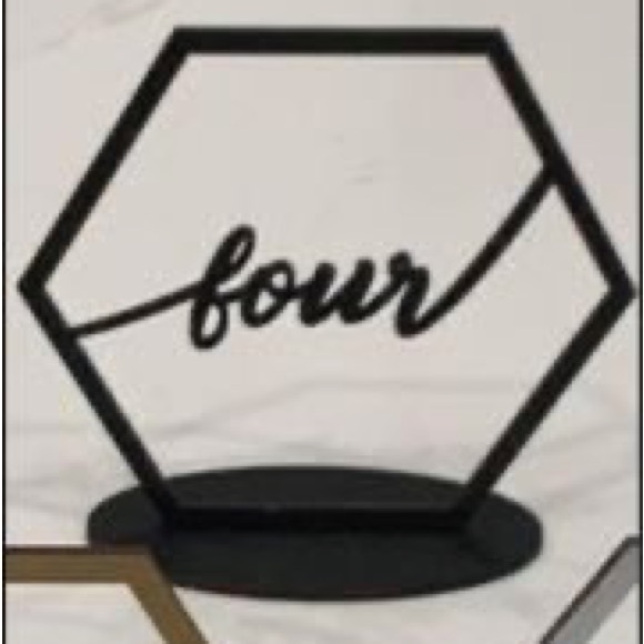 Custom Table Numbers 1-16 - Picture 4 of 4